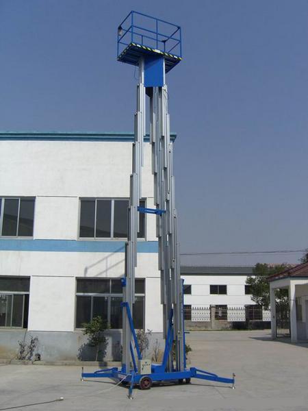 豪华铝合金双柱升降梯